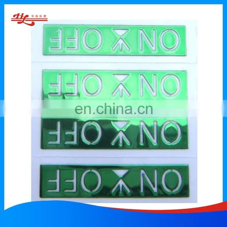 3D soft sticker plastic logo and bumper sticker