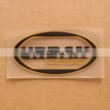 Rubber Patch-3D Transparent Rubber Label Wholesale Cheap Customized engraved Logo 3D Soft Plastic PVC Silicone Rubber Label