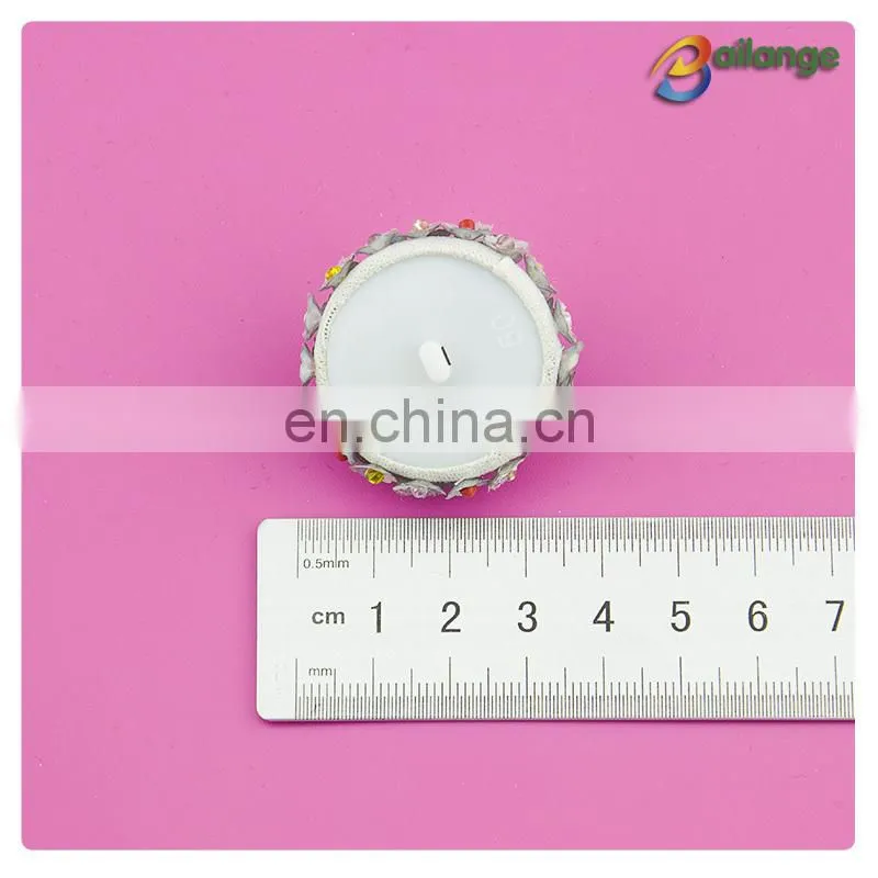 Bailange handmade accessories beaded decorative one hole button