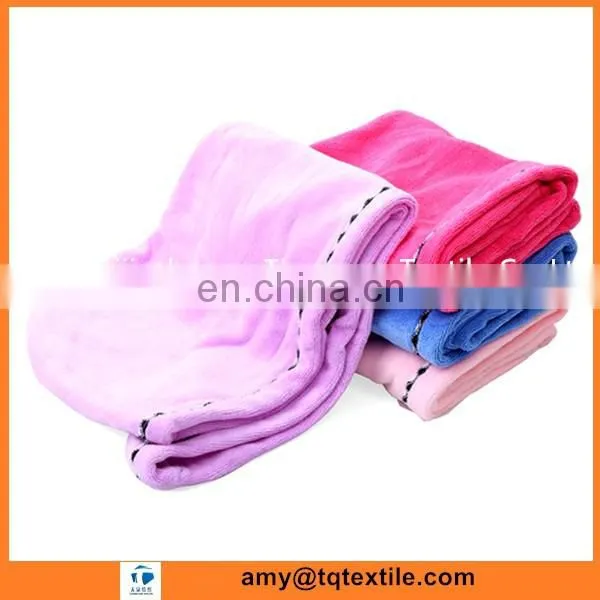 Hot Selling Qick-dry Hair Microfiber Drying Towel/ Microfiber Dry Hair Cap