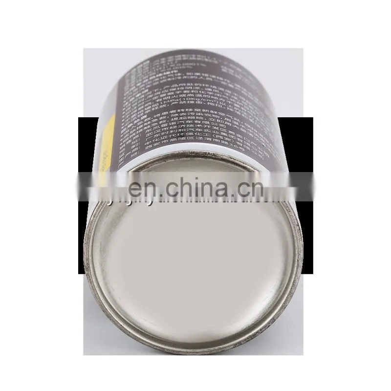 Empty small aerosol spray can for refrigerant gas R600 R290