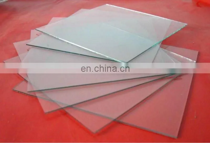 HOT SALE 1.0 MM 1.5MM 1.6MM 1.7MM THIN THICKNESS GLASS SHEET PRICE M2