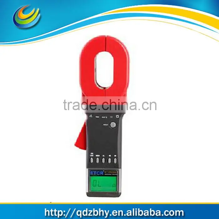 ETCR2000+ Clamp Ground Earth Resistance Tester Meter