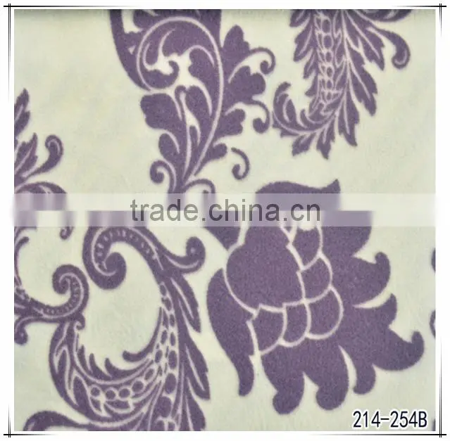 flocked sofa fabric velvet flocked upholstery fabric