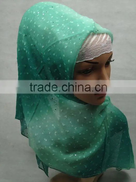 SJ001 clearance sale muslim square scarf