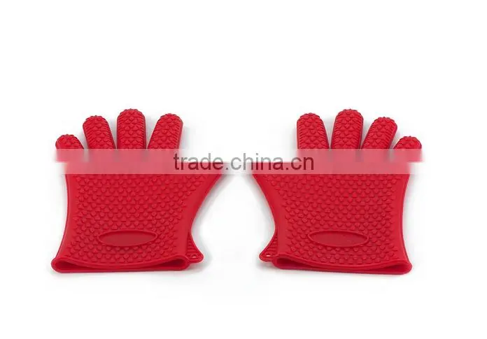 Silicone Heat-resistant Grilling Oven Baking Gloves