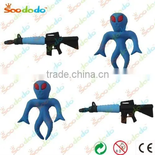 SOODODO 3D M16 gun set erasers