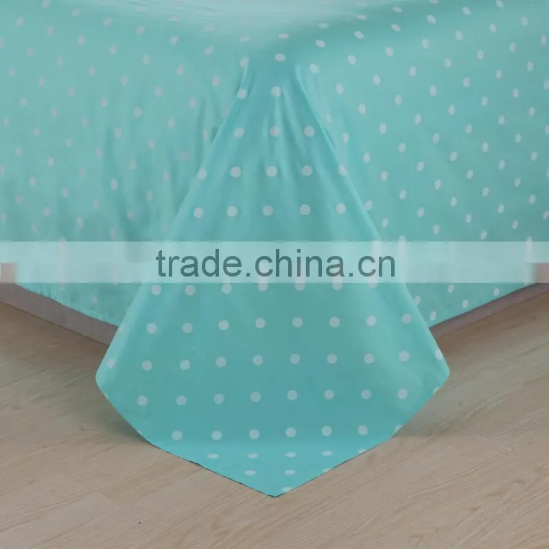 Factory outlet 2015 new cotton fabric bed sheet twill colorful adult quilt duvet cover