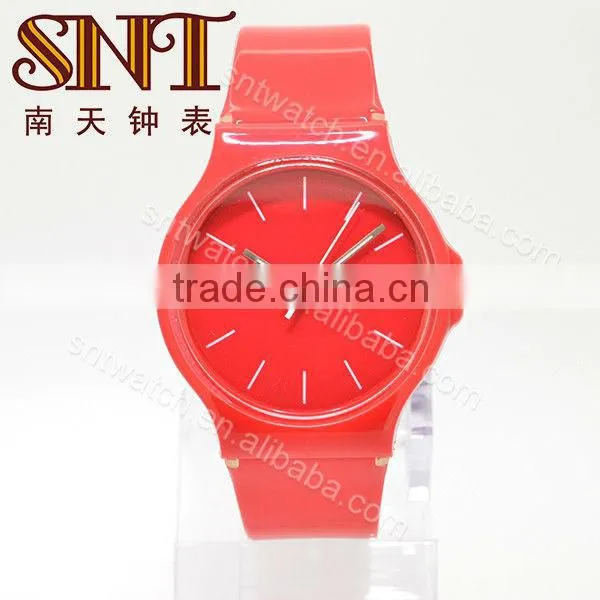 SNT-PL002 custom-made wrist watch plastic cases plastic watch case
