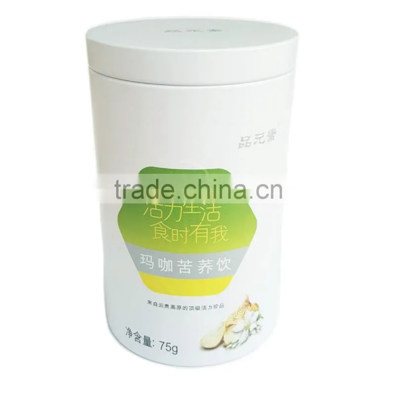 Tea tin round tin can