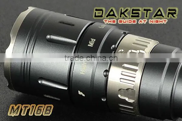 DAKSTAR MT16B XML T6 825LM 18650 Magnetic Police LED Flashlight With CREE