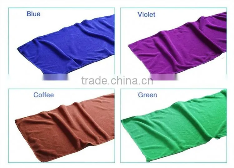 best selling super absorbent corlorfull microfiber table cleaning cloth