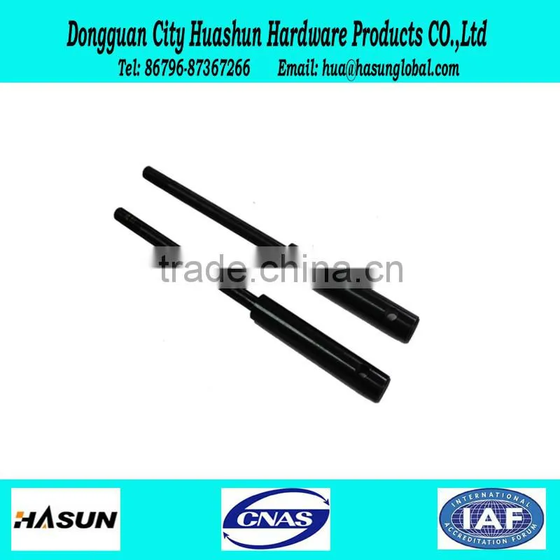 CNC Machining Precision Aluminum Shaft,Blacking Shaft