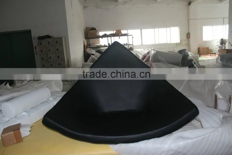 replica leisure Triangular stainless steel PU reproduction classic coconut shell chair