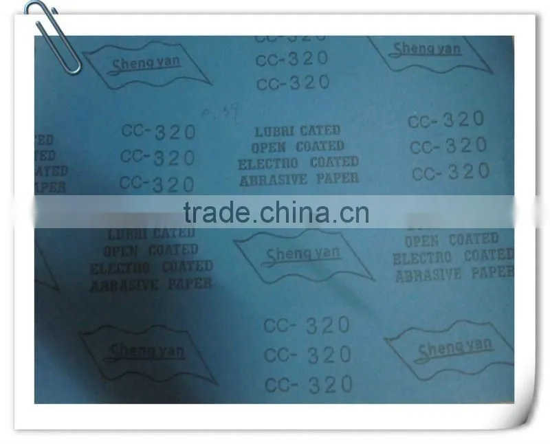 dry abrasive paper