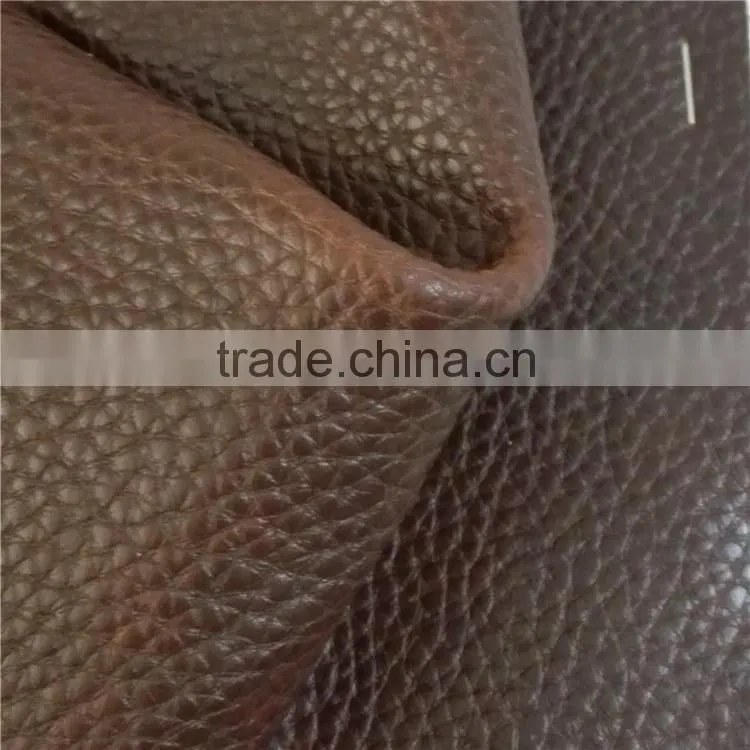 genuine pu coated cow leather barton print leather match full grain leather