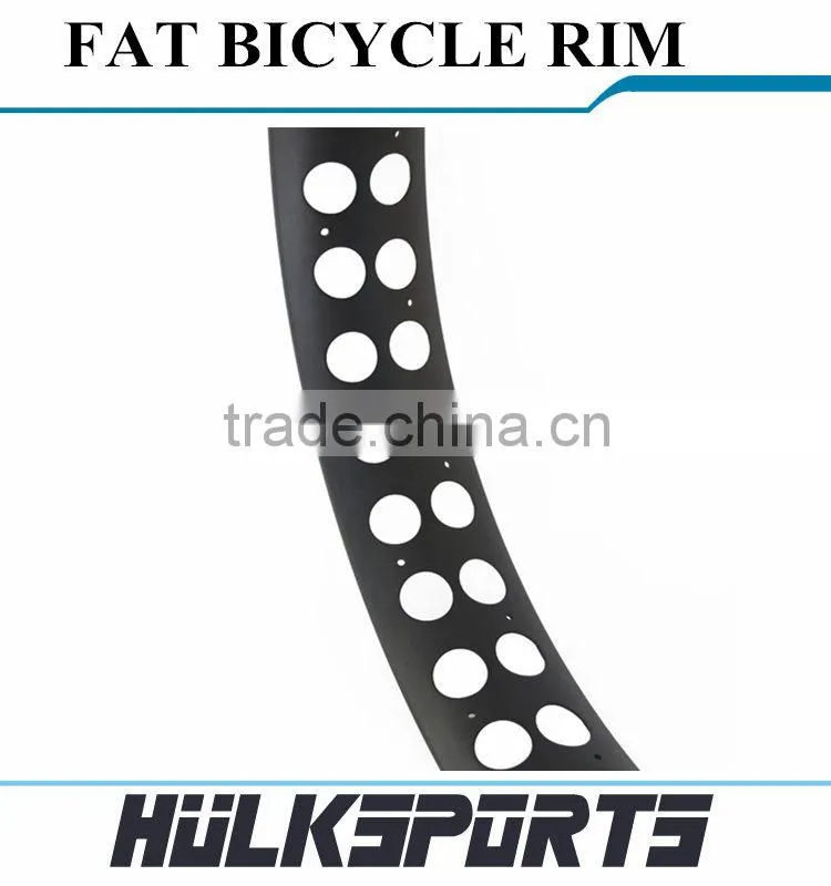Bicycle Parts Carbon 26ER Profile 25mm Fat Wheel Rims Width 100mm Carbon Fiber Wheels Tubuless Hookless Rims Fat Bike Wheels