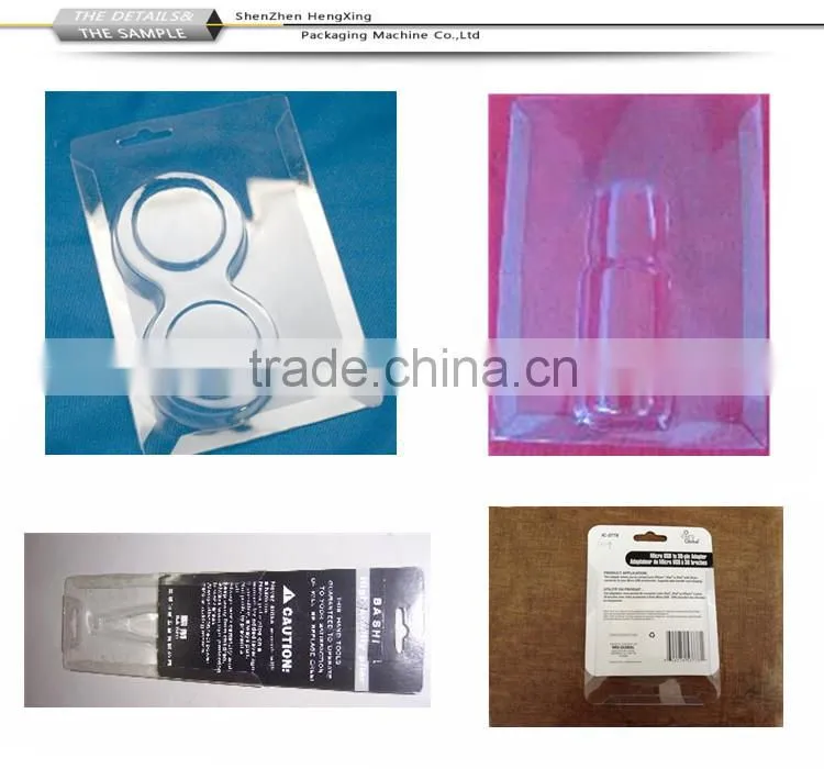 Blister Packaging Three Side Folding Machine for PVC PET