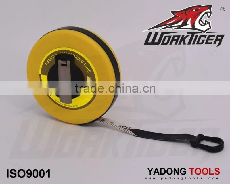 ABS case double side printing round fiberglass tape