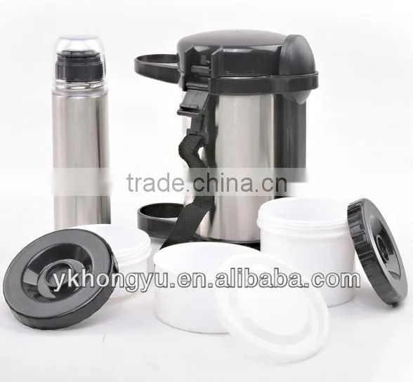 double wall stainless steel vacuum lunch box keep food hot