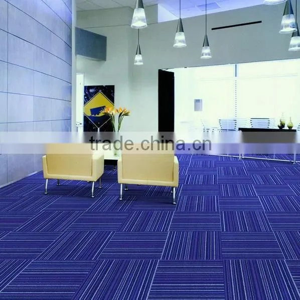 cut pile striped wall to wall carpet