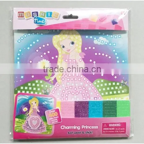 Hot New Products For 2015 High Quality EVA cheap mosaic sticker educational toys for kids