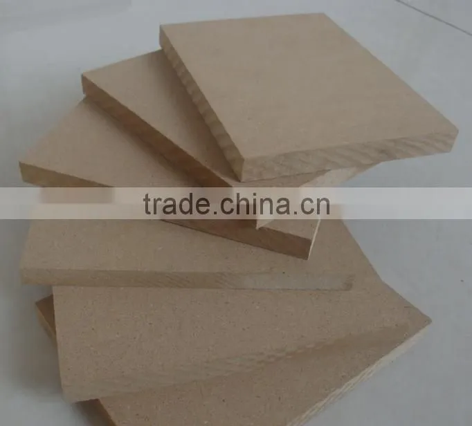 best price Natural MDF / raw and melamine MDF board