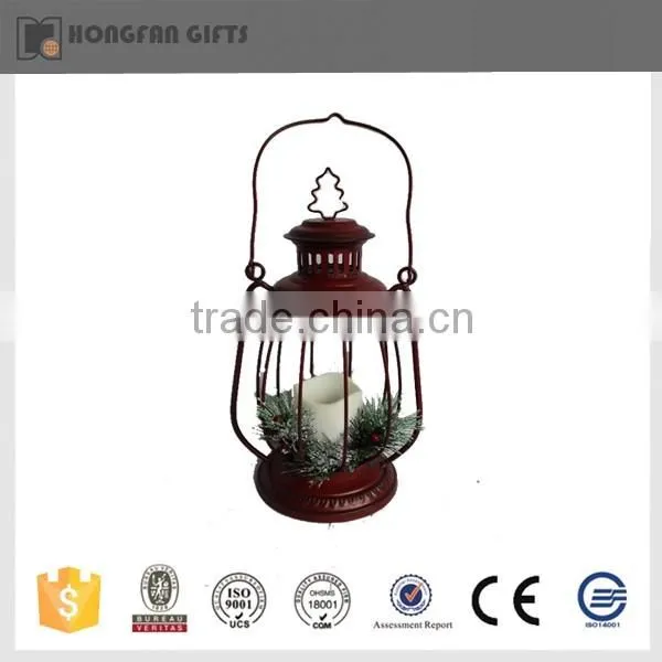2016 new design home decorative metal wind lantern
