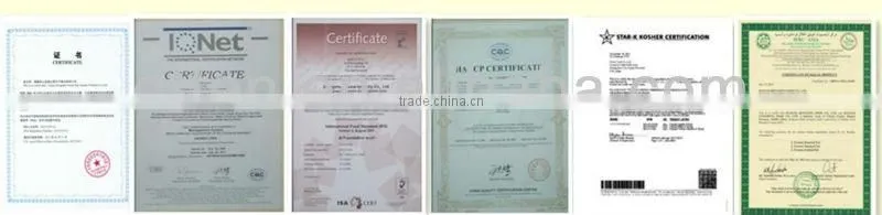 Bulk export preserved canned products