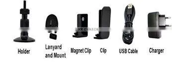 720P HD Support Cycle Recording WPS Function Two Way Audio P2P Built-in Battery Mini WiFi Sports Camera
