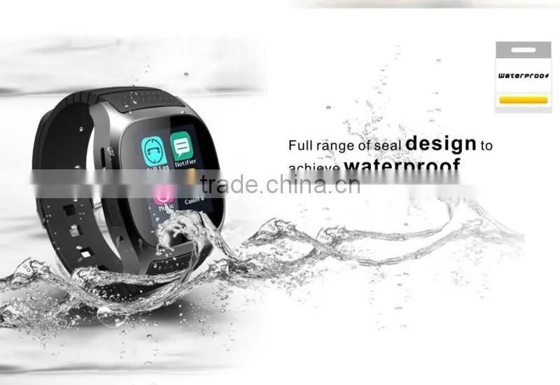 New bluetooth Smart Watch M26 with LED Display / Dial / Alarm / Music Player / Pedometer for Android Ios