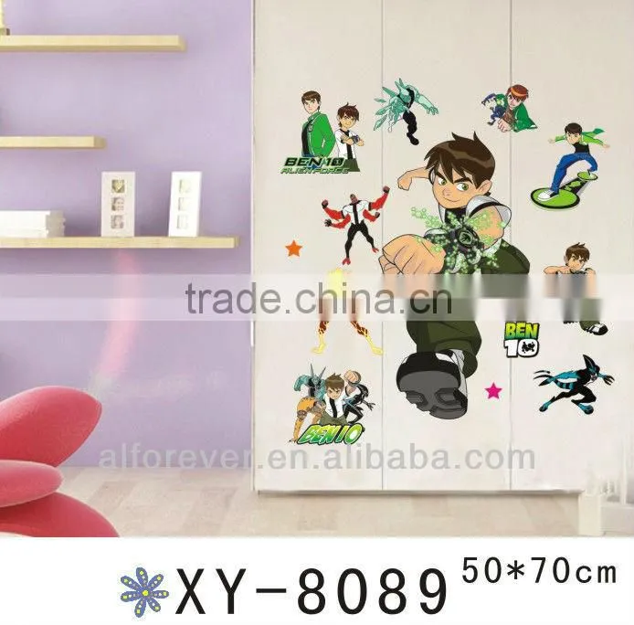 ben 10 wall decor for boy's room