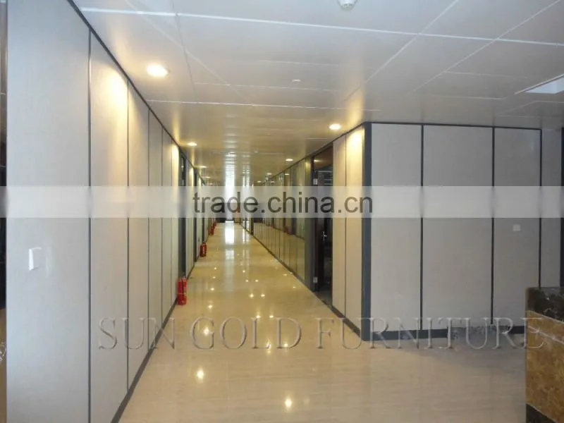 Modern Office Half Board and Glass Types of Partition Walls(SZ-WS642)