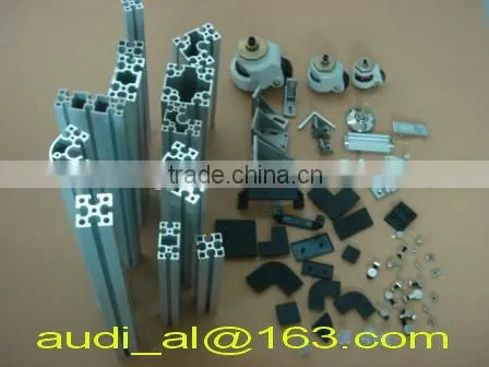 aluminum T slot accessories fittings