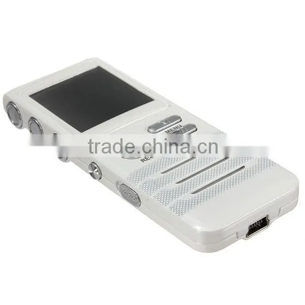 8G Mini hd digital voice recorder long distance noise cancelling audio recorder dictaphone with MP3 music player