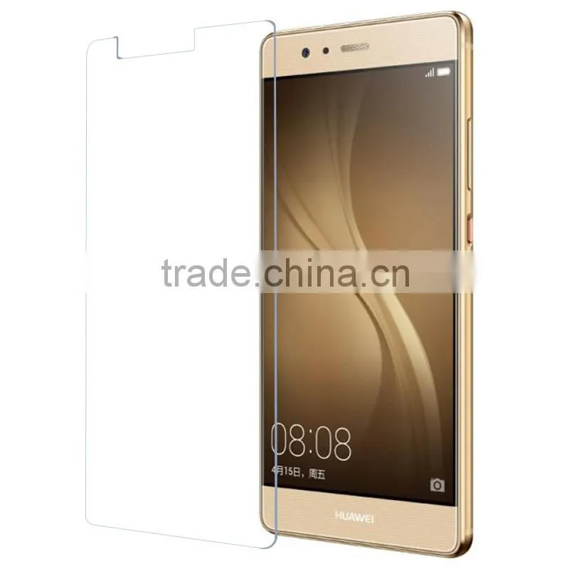 highly clear 9H 2.5D for huawei P9 plus glass screen protector