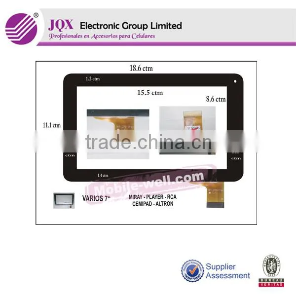Wholesale tablet PC touch screen for 7" screen digitizer