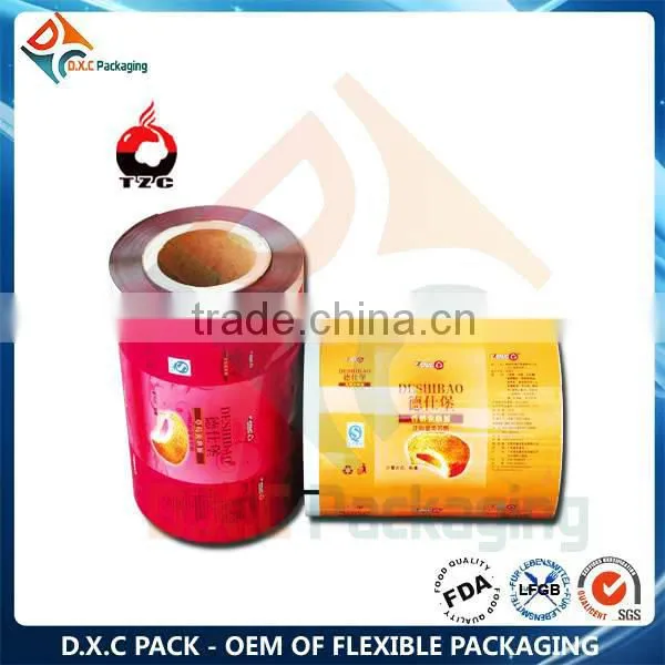 Custom Food Packaging Film, Flexible Packaging Film, Laminated Packing Film