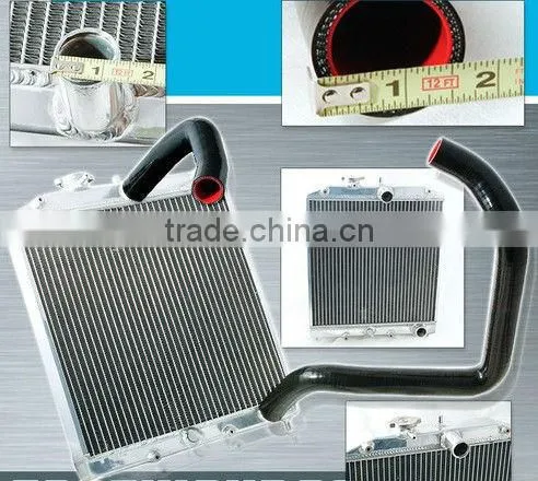 2 Rows Racing Aluminum Cooling Radiator