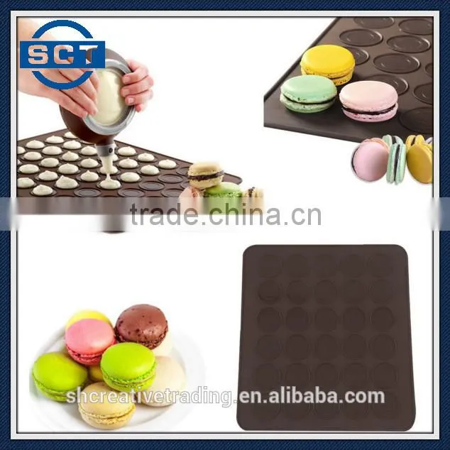 Magician Baking Mat - Non Stick Heat Resistant Liners Professional Grade for Macaron Pastry Cookie