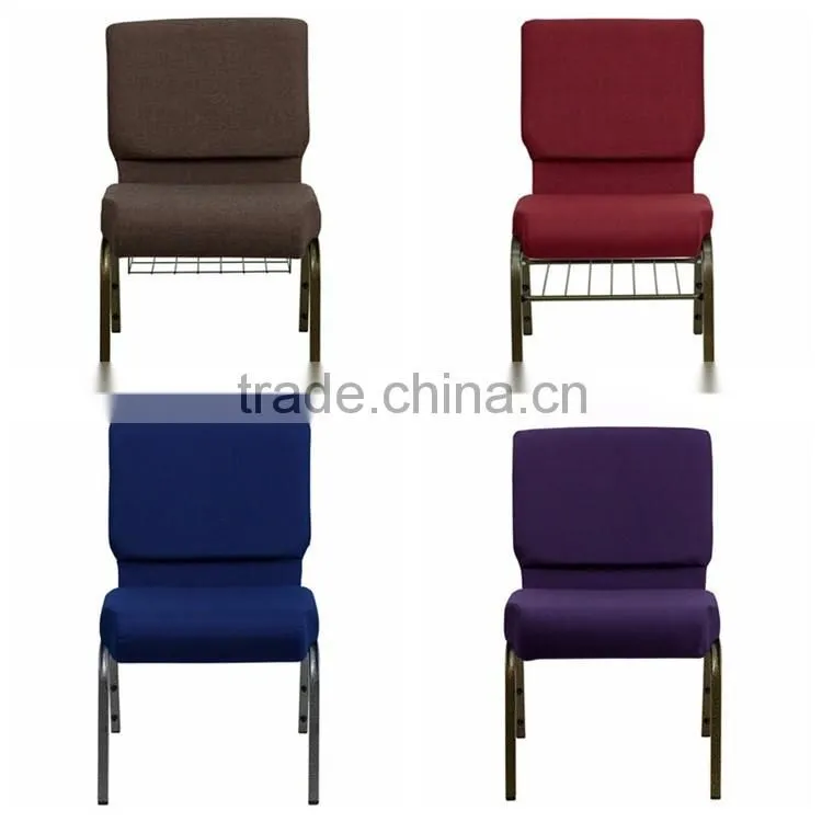 Metal frame chairs church auditorium chairs for sale