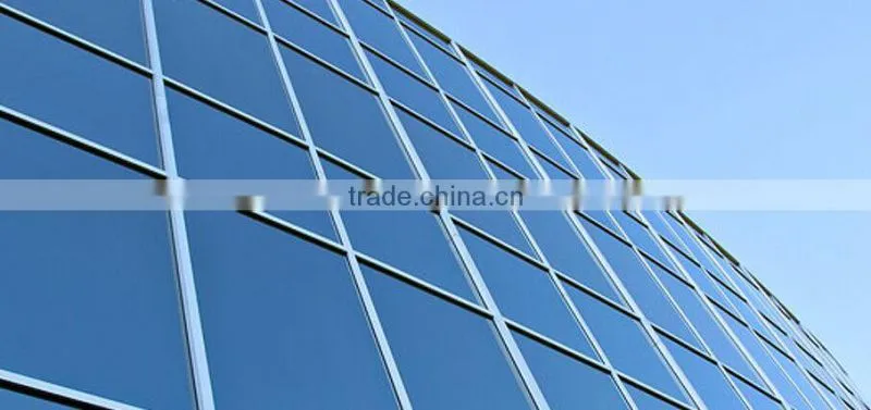 Hwarrior Aluminum Alloy Profile Float Glass Excellent Curtain Wall