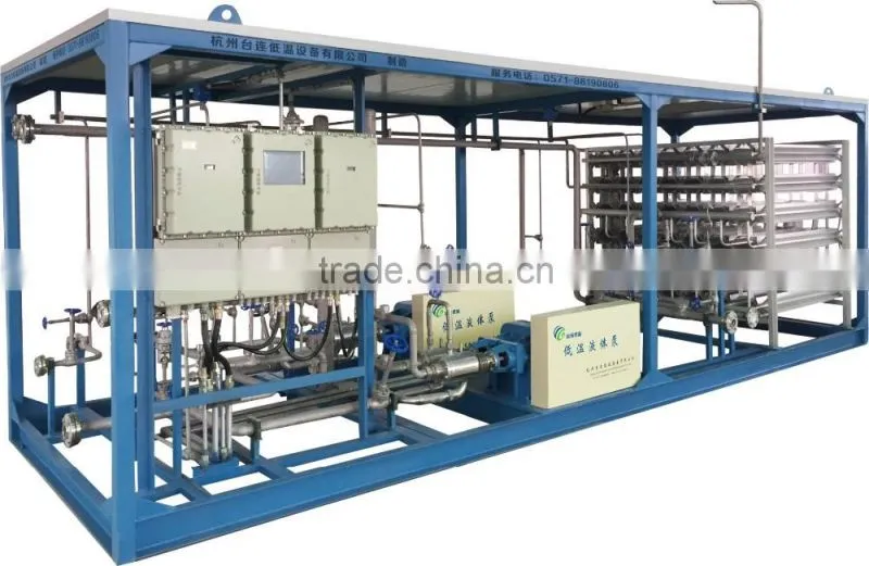LNG for six dispenser pump skid