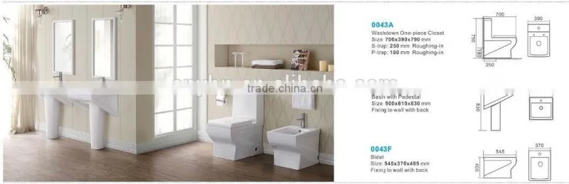 sanitary ware bathroom suits