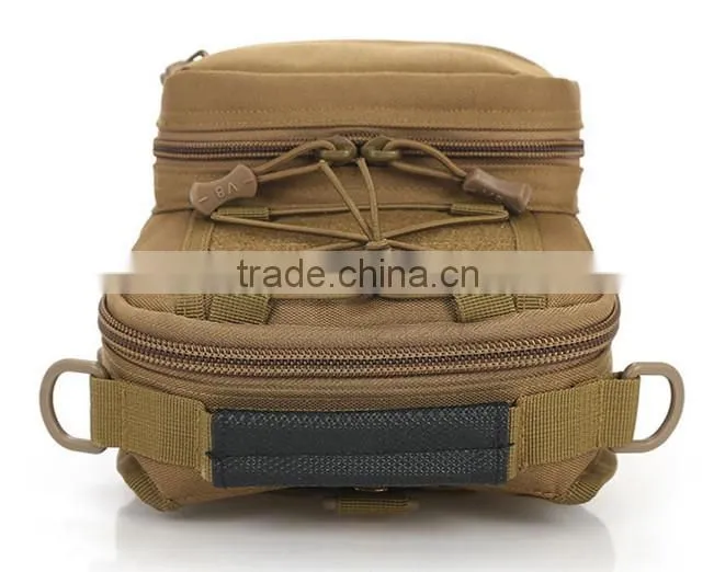 Outdoor tactical camo men shoulder waist bag