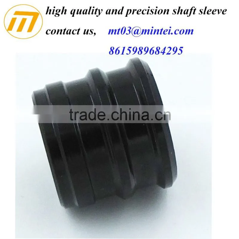 OEM precision turning steel anodized bearing bushings