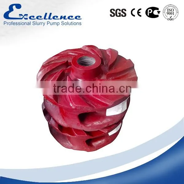 Factory Direct Sales Metal And Rubber Slurry Pump Parts Impeller