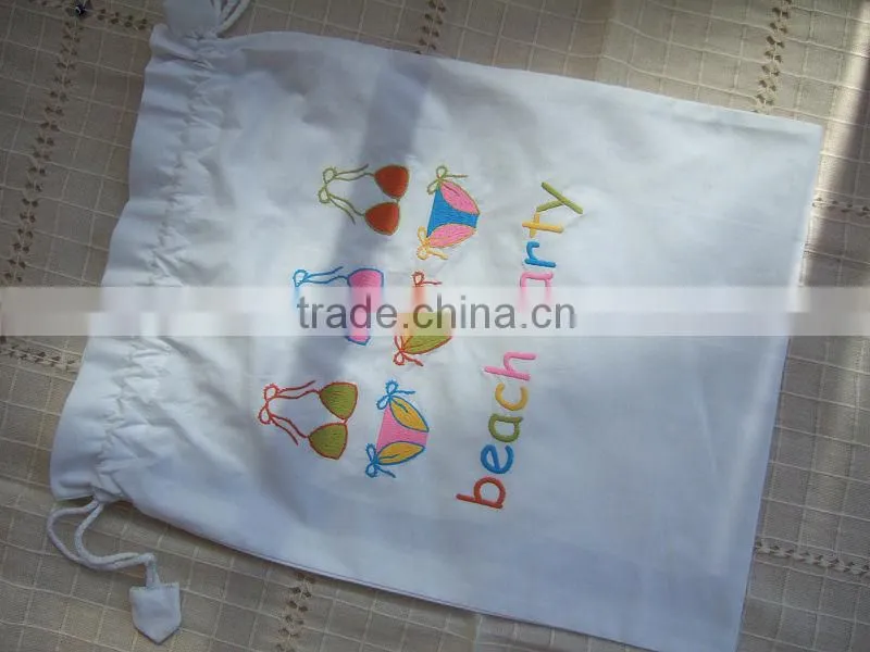 fashion cheap fabric beach bag