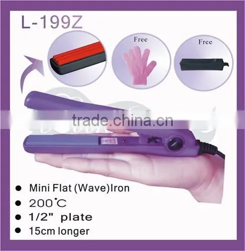 Mini style, hair straigener magic function for travel use