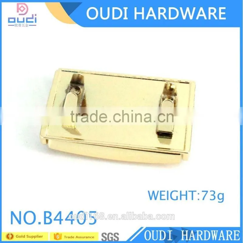 Hot sale rectangle safety push lock briefcase lock in bag parts and accessories